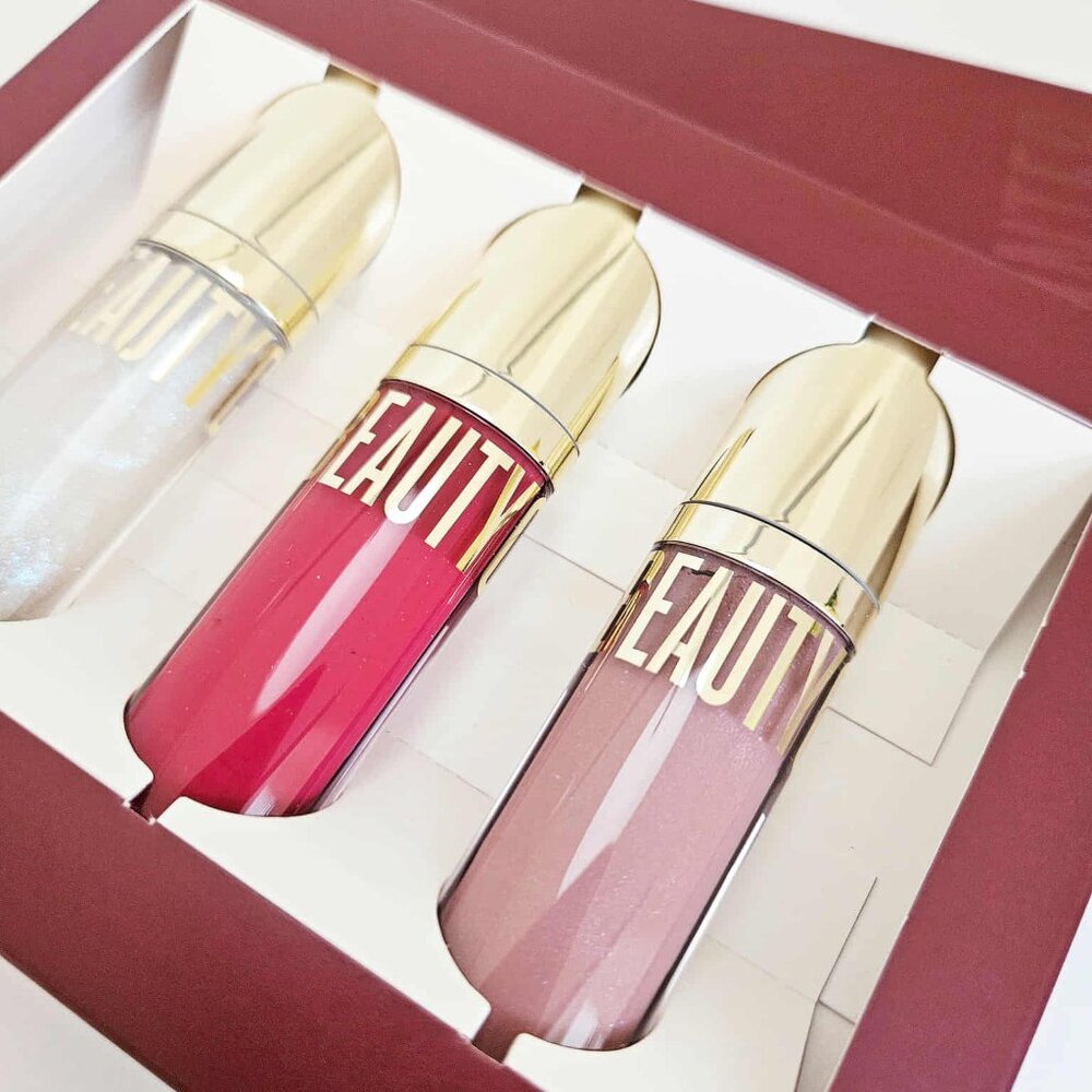 💋 *Beautycounter* Beyond Lip Gloss Trio (Discontinued - Limited Edition) - NEW! - Picture 3 of 9